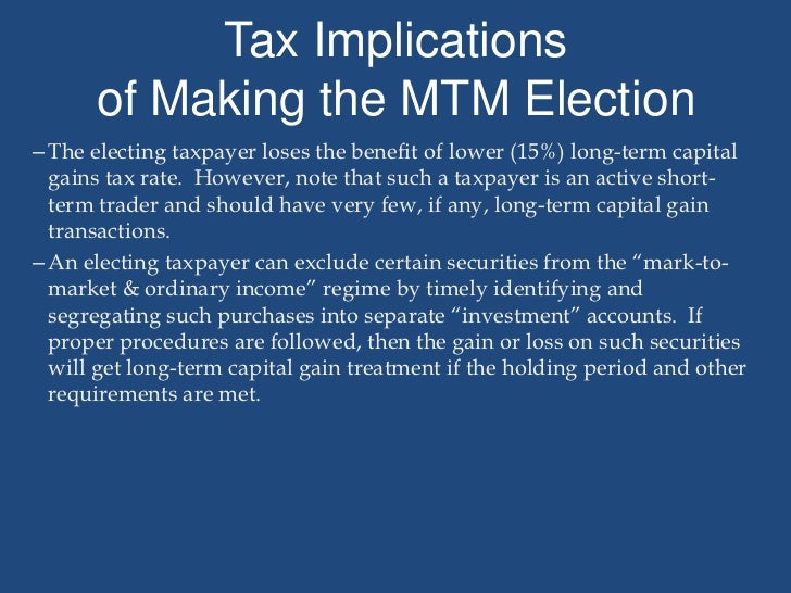 buy sell stock tax implications